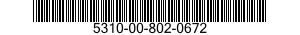 5310-00-802-0672 NUT,SELF-LOCKING,HEXAGON 5310008020672 008020672