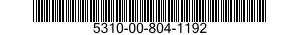 5310-00-804-1192 NUT,PLAIN,HEXAGON 5310008041192 008041192