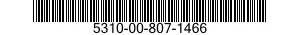 5310-00-807-1466 NUT,SELF-LOCKING,EXTENDED WASHER,HEXAGON 5310008071466 008071466