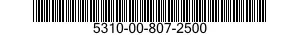 5310-00-807-2500 SPACER,RING 5310008072500 008072500