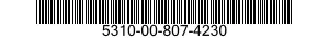 5310-00-807-4230 NUT,SHEET SPRING 5310008074230 008074230