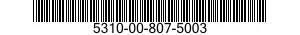 5310-00-807-5003 NUT,PLAIN,ROUND 5310008075003 008075003