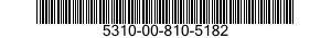 5310-00-810-5182 NUT,PLAIN,SINGLE BALL SEAT,HEXAGON 5310008105182 008105182