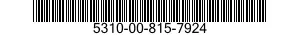 5310-00-815-7924 NUT,PLAIN,HEXAGON 5310008157924 008157924