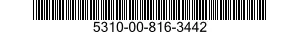 5310-00-816-3442 WASHER,FLAT 5310008163442 008163442