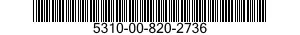 5310-00-820-2736  5310008202736 008202736