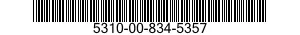 5310-00-834-5357 NUT,SELF-LOCKING,PLATE 5310008345357 008345357