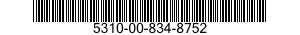 5310-00-834-8752 NUT,PLAIN,SLOTTED,HEXAGON 5310008348752 008348752