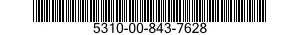 5310-00-843-7628 NUT,PLAIN,HEXAGON 5310008437628 008437628