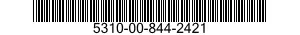 5310-00-844-2421 NUT,SELF-LOCKING,PLATE 5310008442421 008442421
