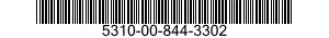 5310-00-844-3302 NUT,SELF-LOCKING,EXTENDED WASHER,HEXAGON 5310008443302 008443302