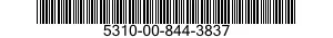 5310-00-844-3837 NUT,SELF-LOCKING,EXTENDED WASHER 5310008443837 008443837