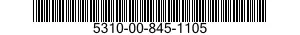 5310-00-845-1105 NUT,SELF-LOCKING,SINGLE BALL SEAT,HEXAGON 5310008451105 008451105