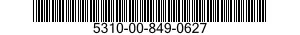 5310-00-849-0627 NUT,SELF-LOCKING,CLINCH 5310008490627 008490627