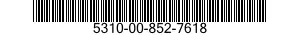 5310-00-852-7618 NUT,PLAIN,HEXAGON 5310008527618 008527618