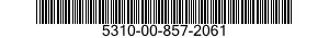 5310-00-857-2061 NUT,PLAIN,HEXAGON 5310008572061 008572061