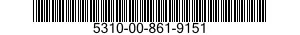 5310-00-861-9151 WASHER,FLAT 5310008619151 008619151