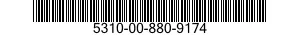 5310-00-880-9174 NUT,PLAIN,HEXAGON 5310008809174 008809174