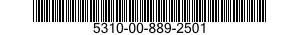 5310-00-889-2501 NUT,PLAIN,WING 5310008892501 008892501