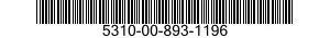 5310-00-893-1196 NUT,PLAIN,HEXAGON 5310008931196 008931196