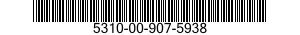 5310-00-907-5938 NUT ASSEMBLY 5310009075938 009075938