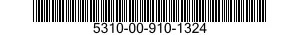 5310-00-910-1324 NUT,SELF-LOCKING,PLATE 5310009101324 009101324