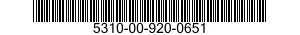 5310-00-920-0651  5310009200651 009200651