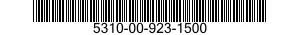 5310-00-923-1500  5310009231500 009231500