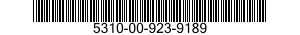 5310-00-923-9189 NUT,PLAIN,CONE SEAT,HEXAGON 5310009239189 009239189