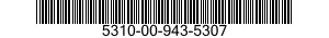 5310-00-943-5307 NUT,SELF-LOCKING,BARREL 5310009435307 009435307