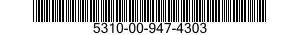 5310-00-947-4303 NUT ASSEMBLY,SELF-LOCKING,GANG CHANNEL 5310009474303 009474303