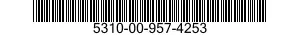 5310-00-957-4253 NUT,PLAIN,HEXAGON 5310009574253 009574253