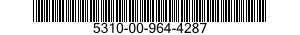 5310-00-964-4287 NUT,PLAIN,HEXAGON 5310009644287 009644287