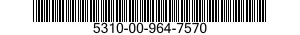 5310-00-964-7570 WASHER,FLAT 5310009647570 009647570