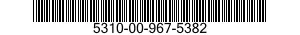 5310-00-967-5382 NUT,WING 5310009675382 009675382