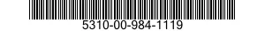 5310-00-984-1119 NUT,PLAIN,ROUND 5310009841119 009841119