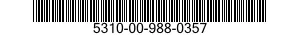 5310-00-988-0357 NUT,SELF-LOCKING,CLINCH 5310009880357 009880357