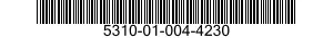 5310-01-004-4230 NUT,SELF-LOCKING SINGLE BALL SEAT,DOUBLE HEXAGON 5310010044230 010044230