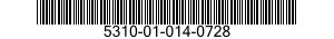 5310-01-014-0728 NUT,PLAIN,ROUND 5310010140728 010140728