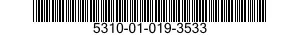 5310-01-019-3533 NUT,PLAIN,HEXAGON 5310010193533 010193533