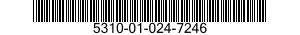 5310-01-024-7246 NUT,SELF-LOCKING,HEXAGON 5310010247246 010247246