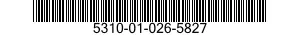 5310-01-026-5827 NUT,SELF-LOCKING,HEXAGON 5310010265827 010265827