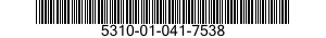 5310-01-041-7538 NUT,PLAIN,CLINCH 5310010417538 010417538