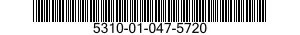 5310-01-047-5720 NUT,SELF-LOCKING,PLATE 5310010475720 010475720