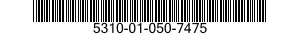 5310-01-050-7475 NUT,SELF-LOCKING,PLATE 5310010507475 010507475