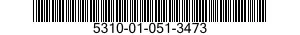 5310-01-051-3473 NUT,SELF-LOCKING,HEXAGON 5310010513473 010513473