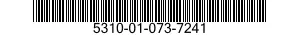 5310-01-073-7241 NUT,PLAIN,HEXAGON 5310010737241 010737241