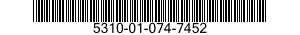 5310-01-074-7452 NUT,PLAIN,BLIND RIVET 5310010747452 010747452