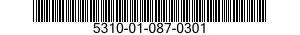 5310-01-087-0301 NUT,SELF-LOCKING,DOUBLE HEXAGON 5310010870301 010870301
