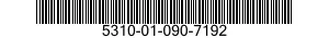 5310-01-090-7192 NUT,SELF-LOCKING,ROUND 5310010907192 010907192